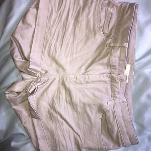 Tan shorts